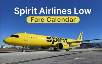 Cheap Flights with Spirit Low Fare Calendar